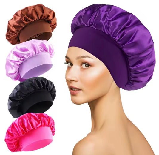 Bonnet en Satin Premium – Protection & Confort pour Tes Cheveux